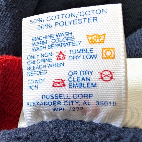 Vintage Morning Sun Unisex Sz M Blue Winter Snowbirds Mock Crew Sweatshirt Top - Picture 8 of 8